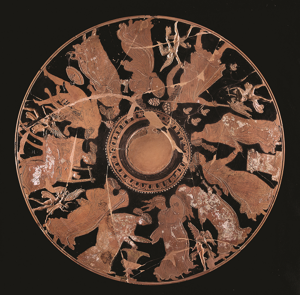 Lid of red-figure lekanis