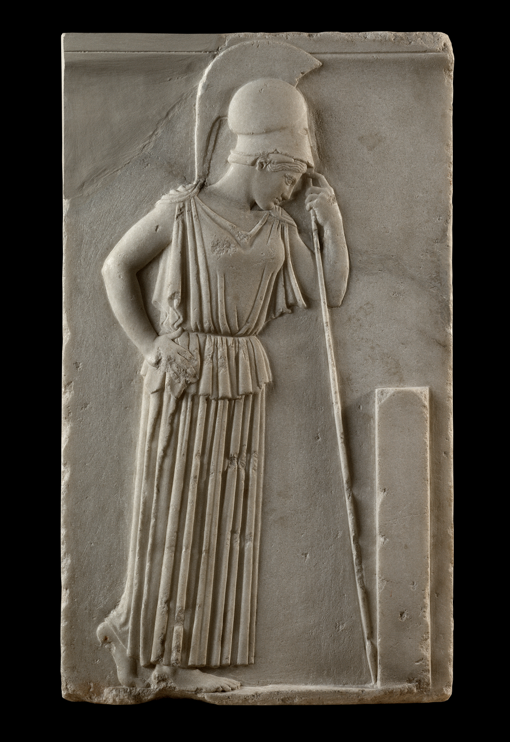 The “Relief of the Pensive Athena”
