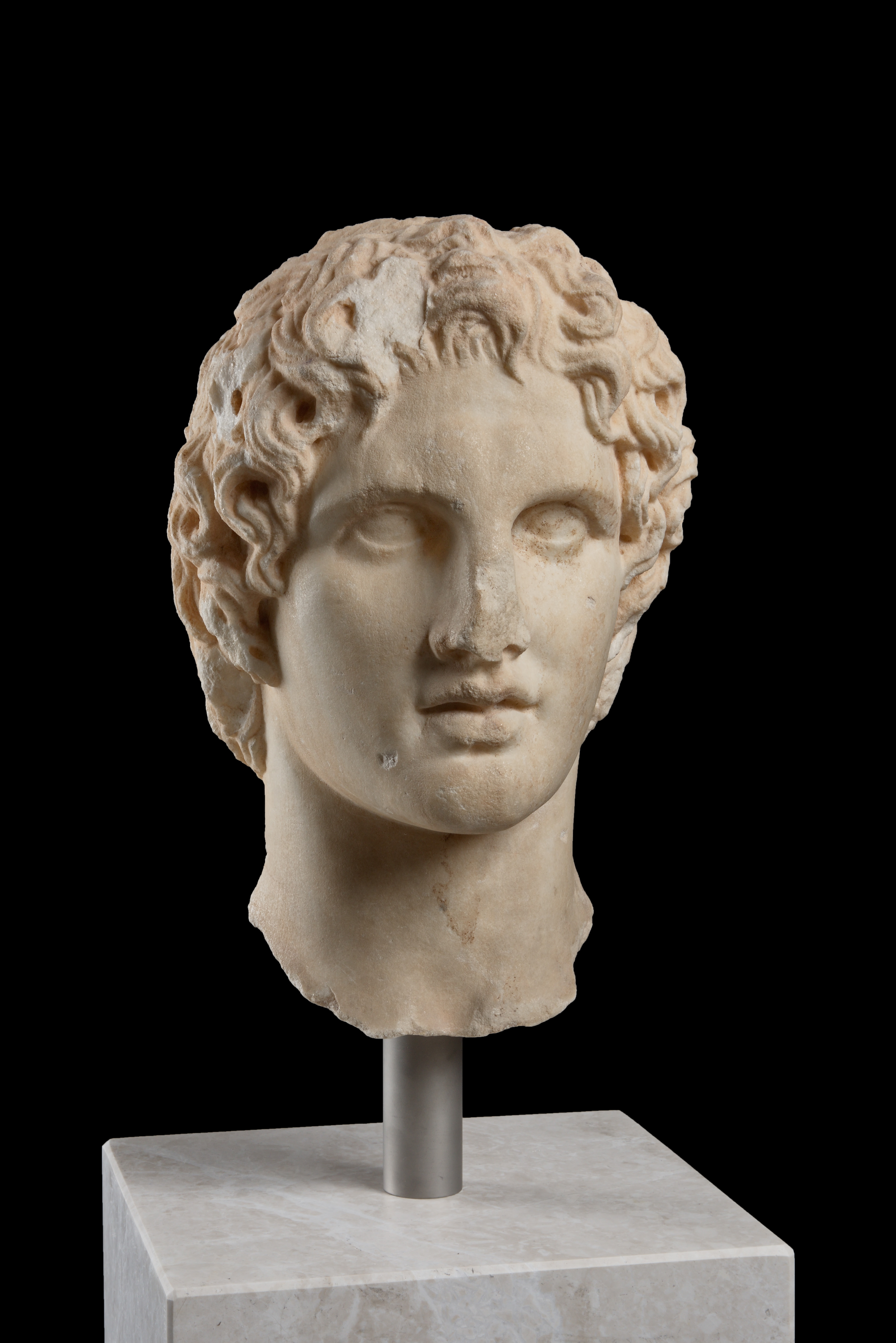 Youthful portrait of Alexander the Great